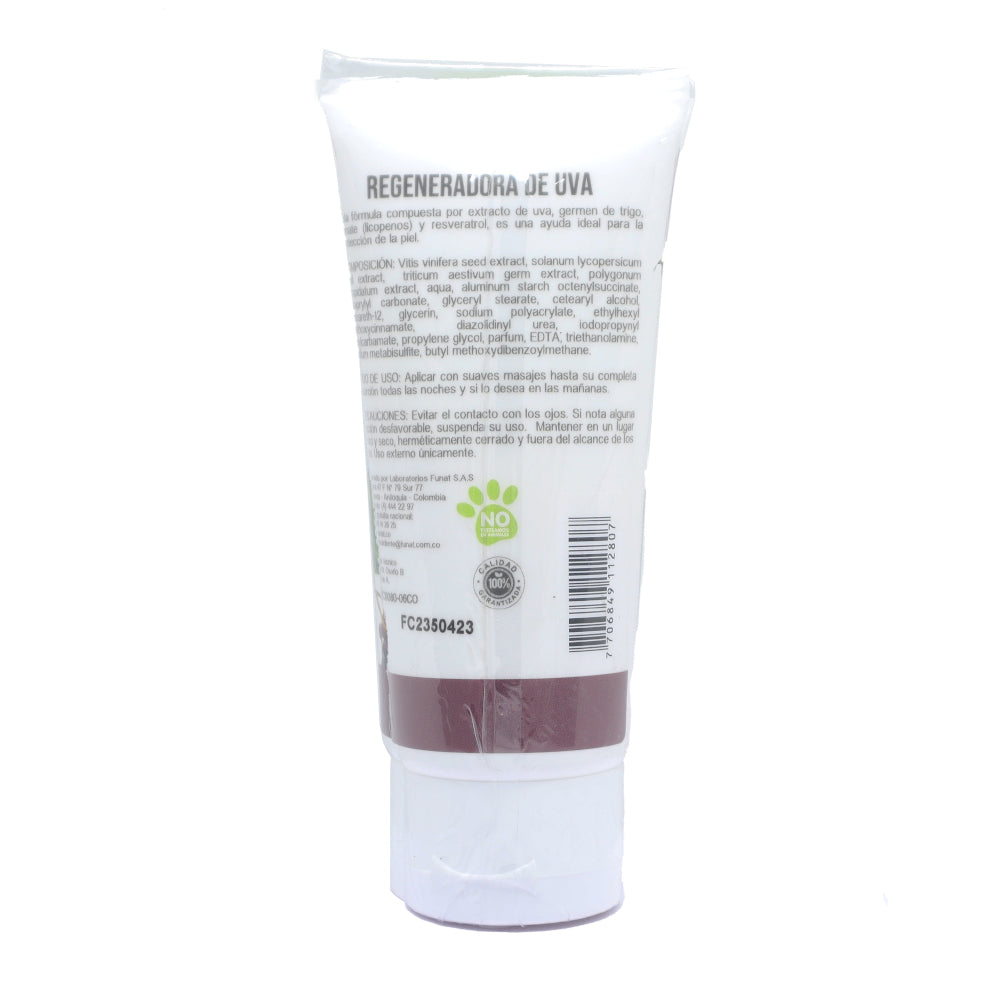 Regeneradora Facial De Uva
