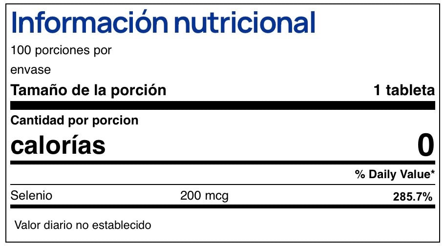 Selenium 200 mcg