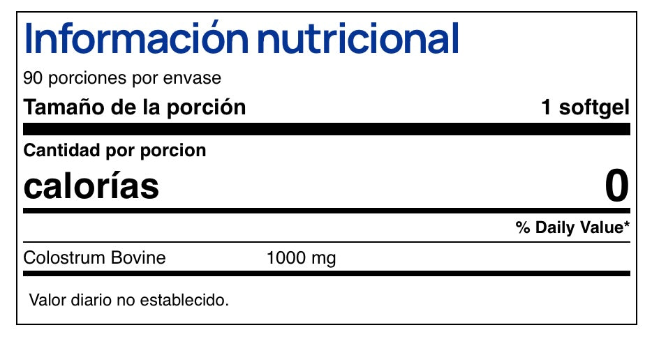 Colostrum 1000 mg