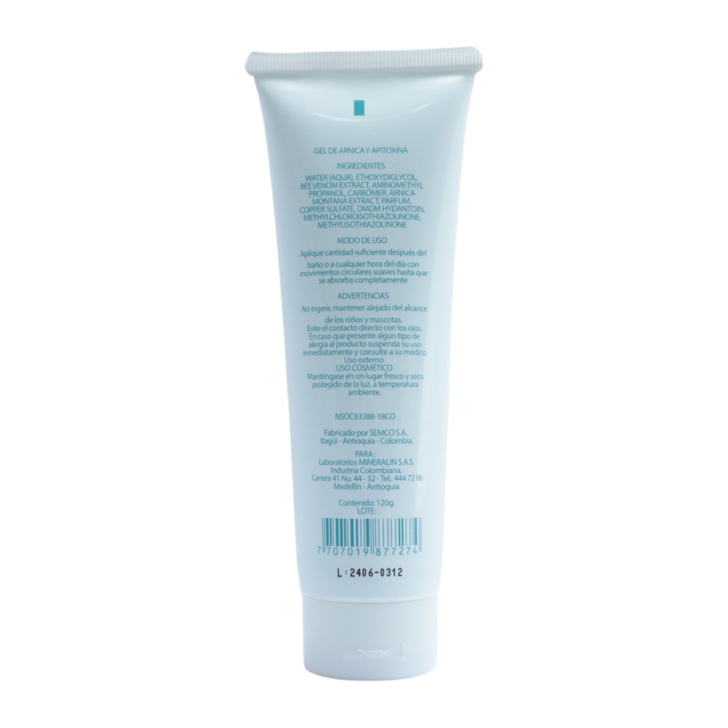 Árnica y apitoxina gel