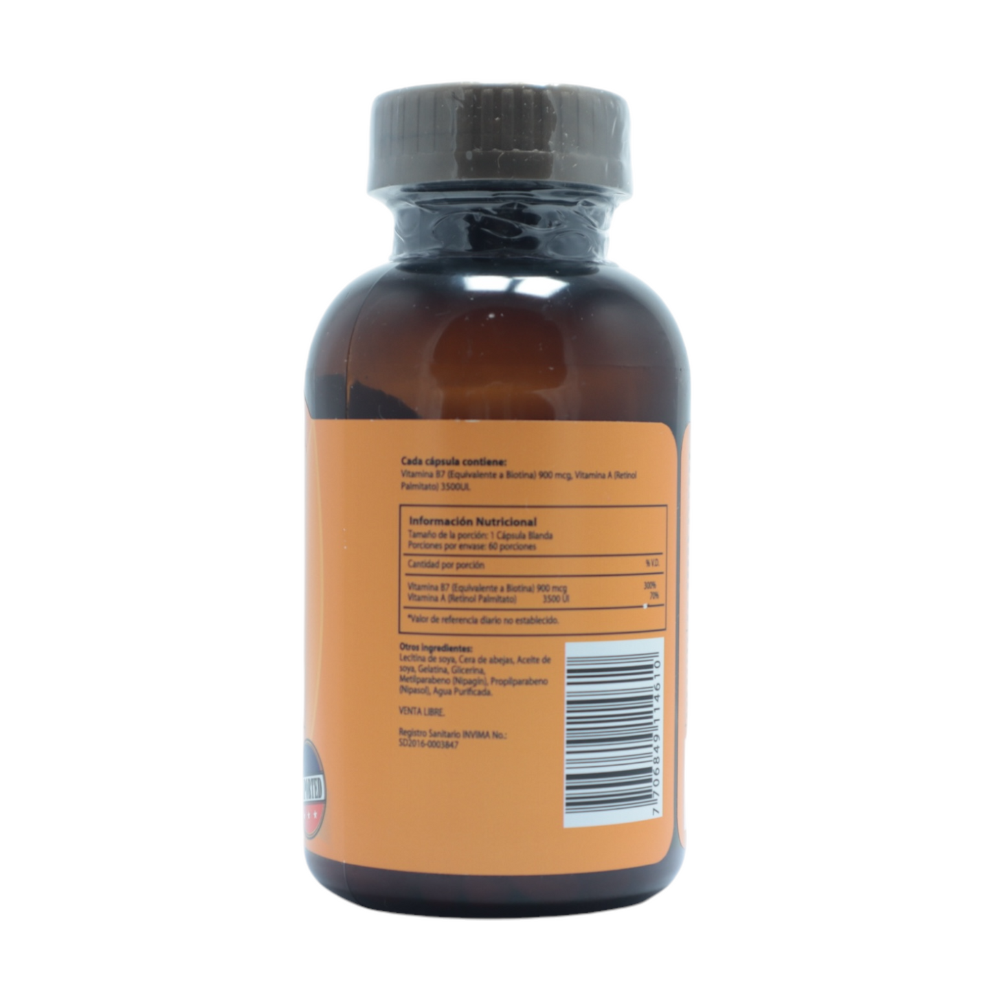 Biotina Ultra 900 mcg