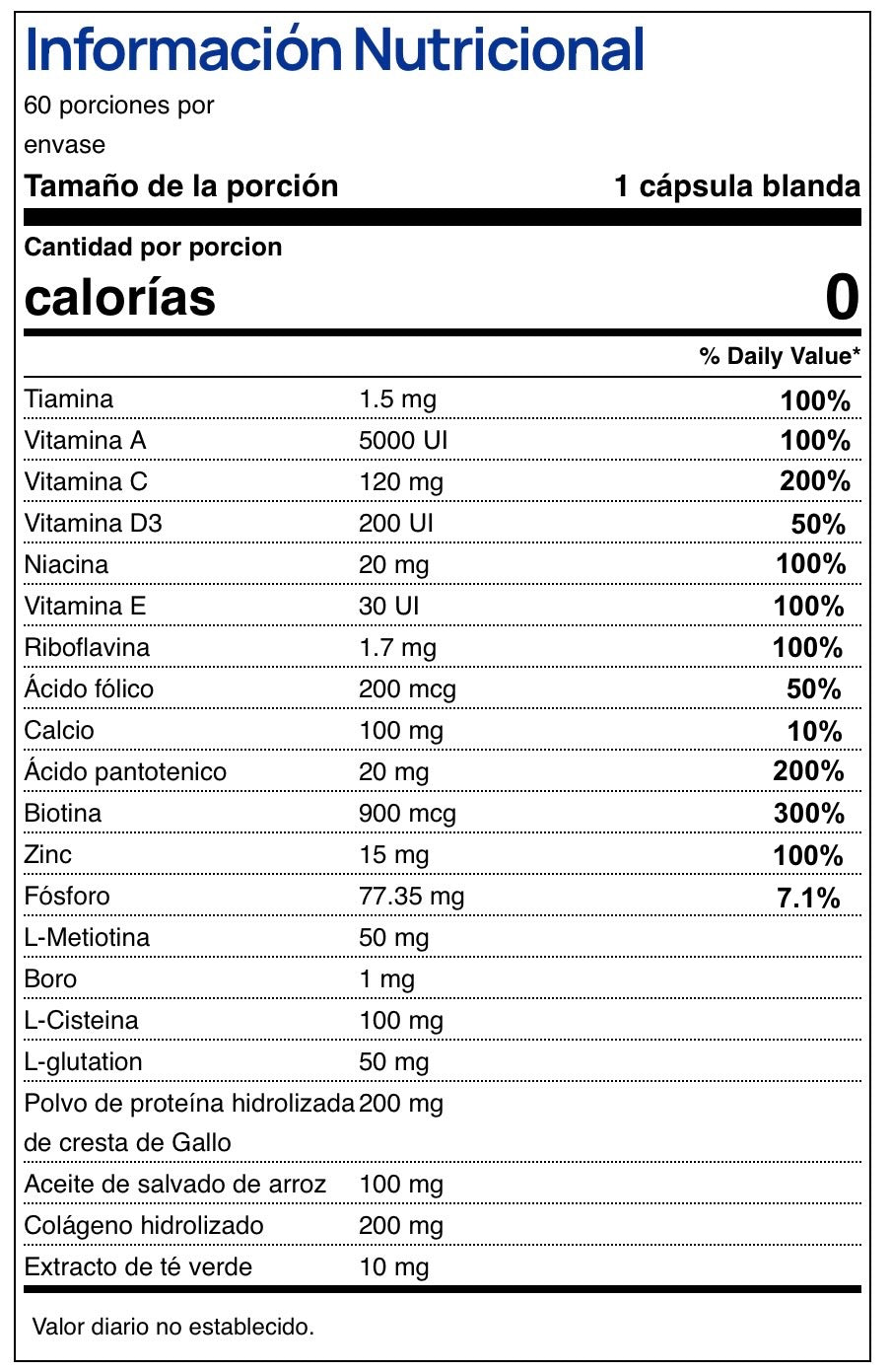 Collagen & Biotin