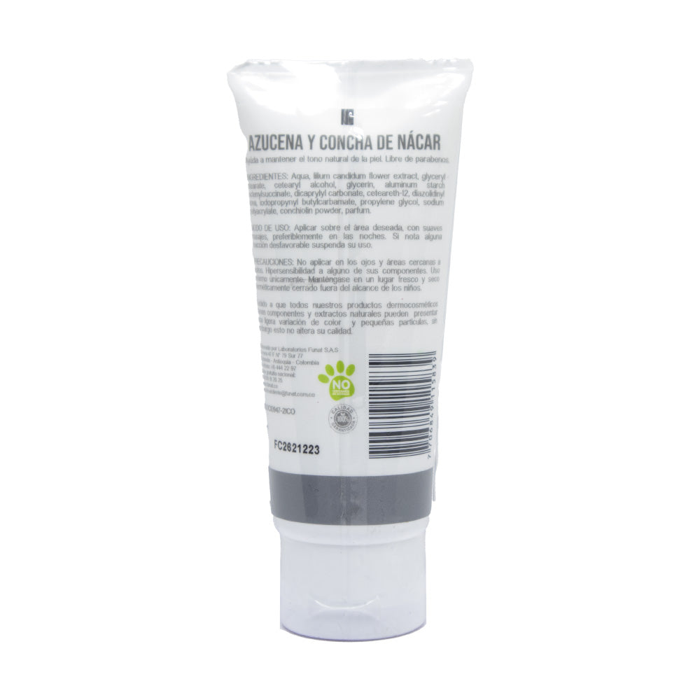 Crema de Azucena Y Concha De Nácar