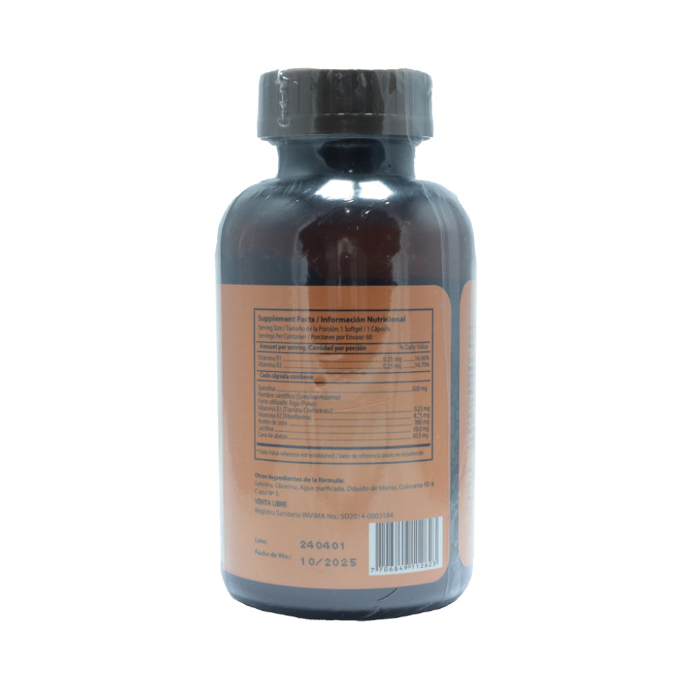 Spirulina 500 mg