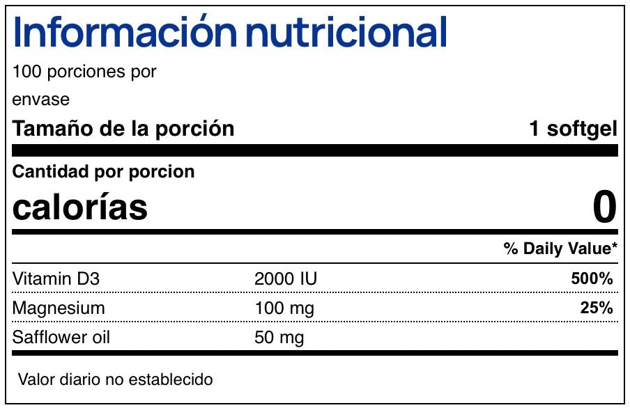 Vitamin D3 Plus Magnesium