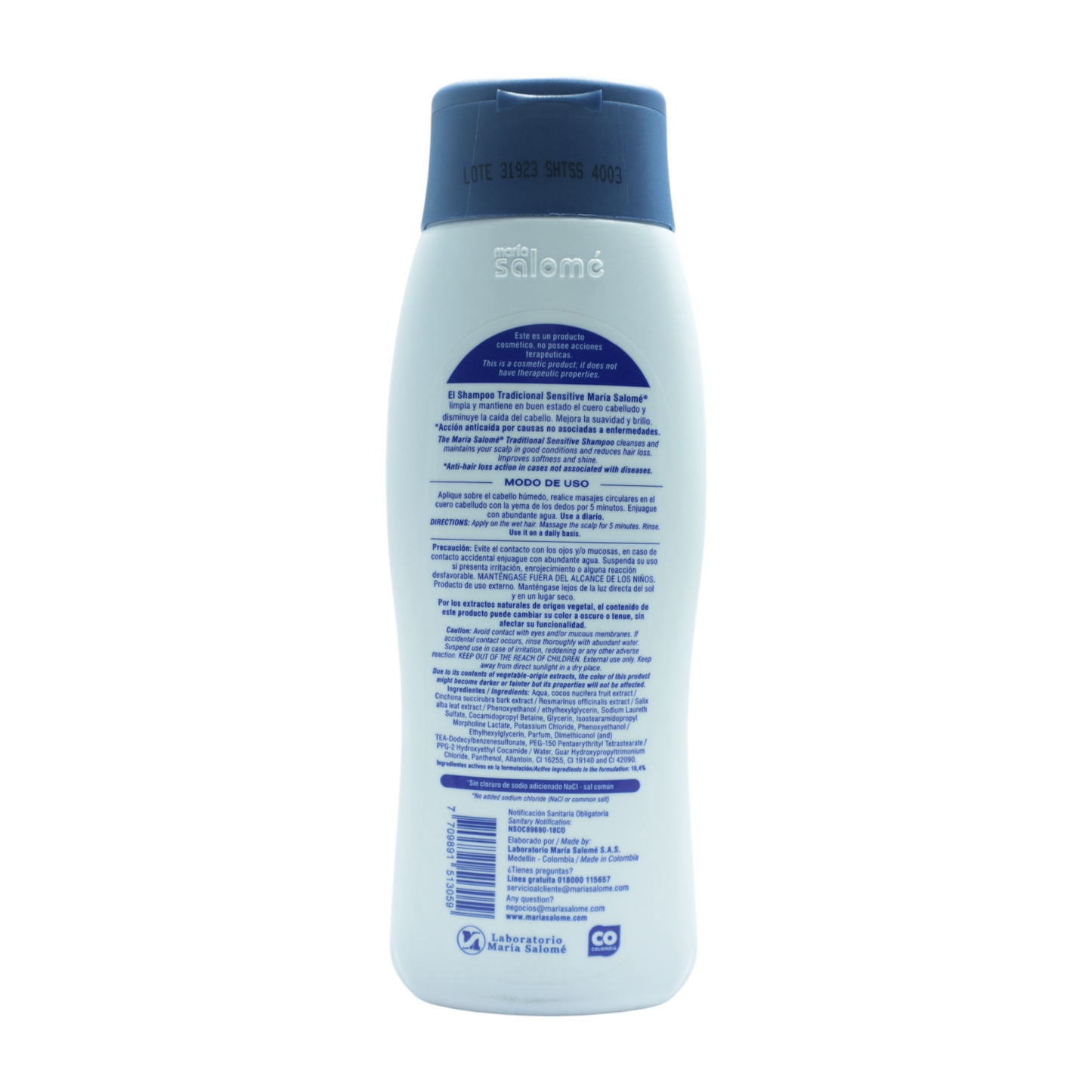 María Salomé Sensitive Shampoo