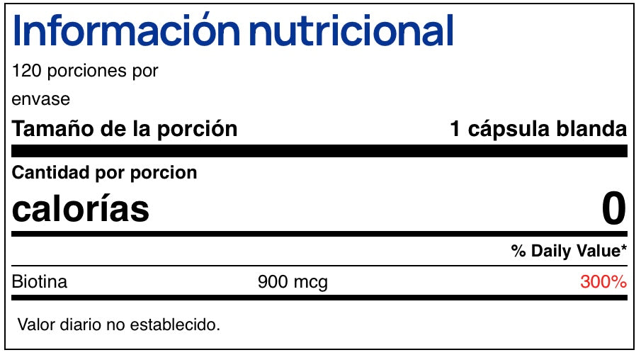 Biotin 900 mcg