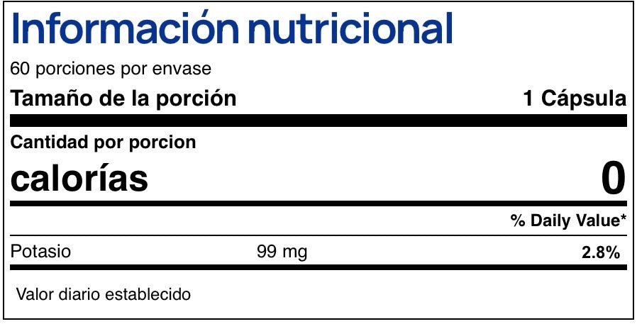 Gluconato de Potasio