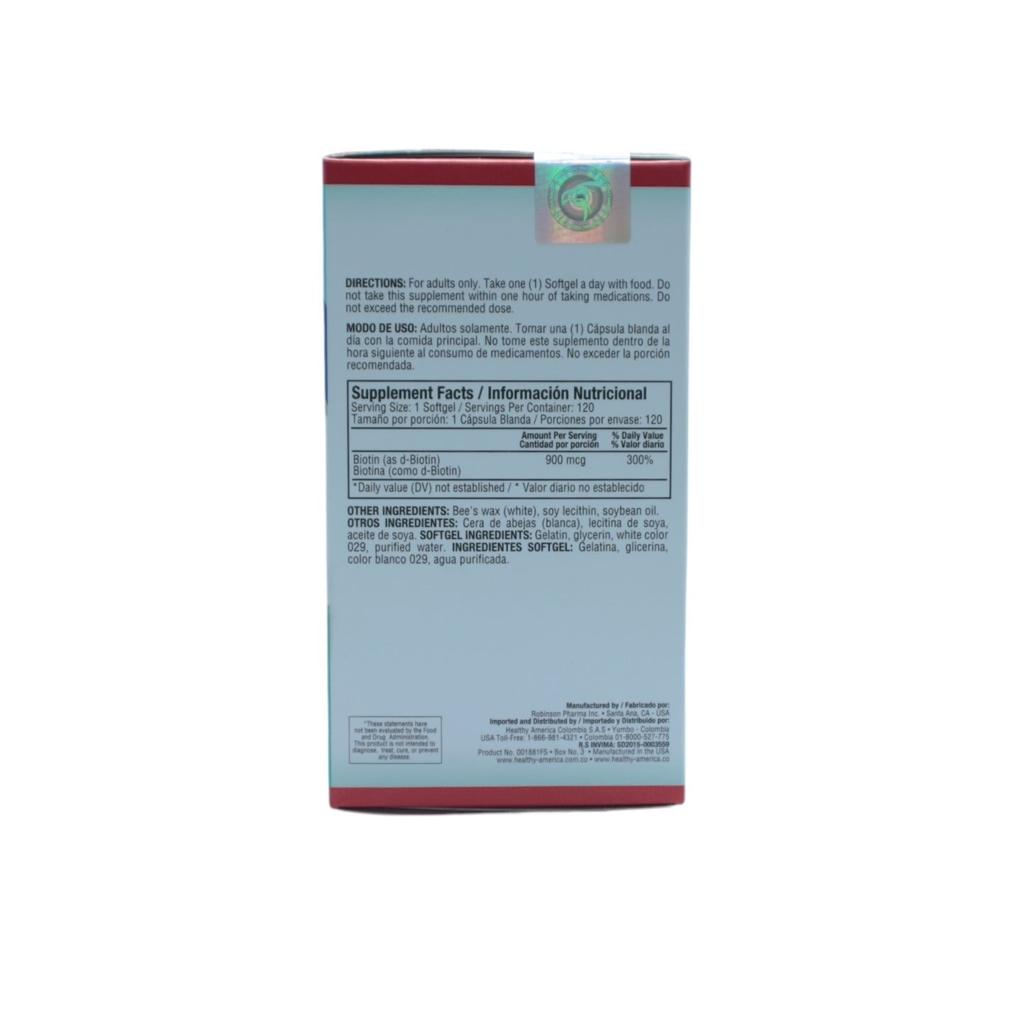 Biotin 900 mcg