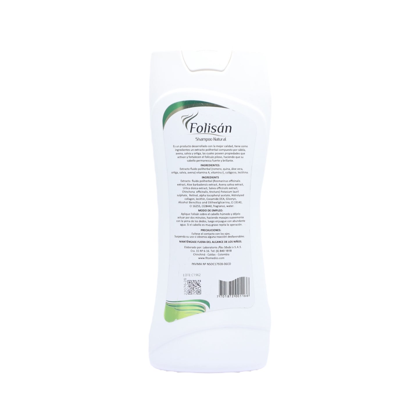 Folisán shampoo Natural