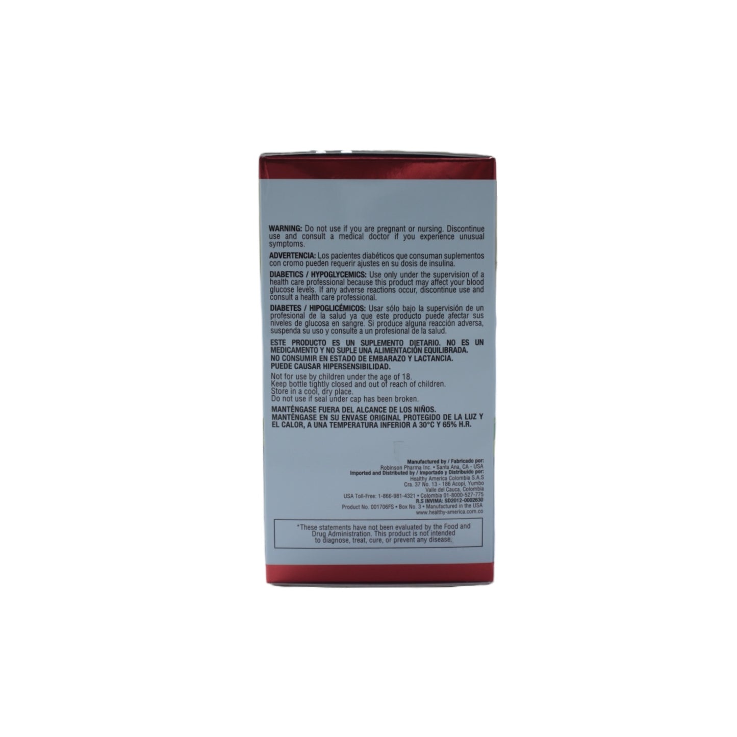 GTF Chromium Picolinate 500 mcg