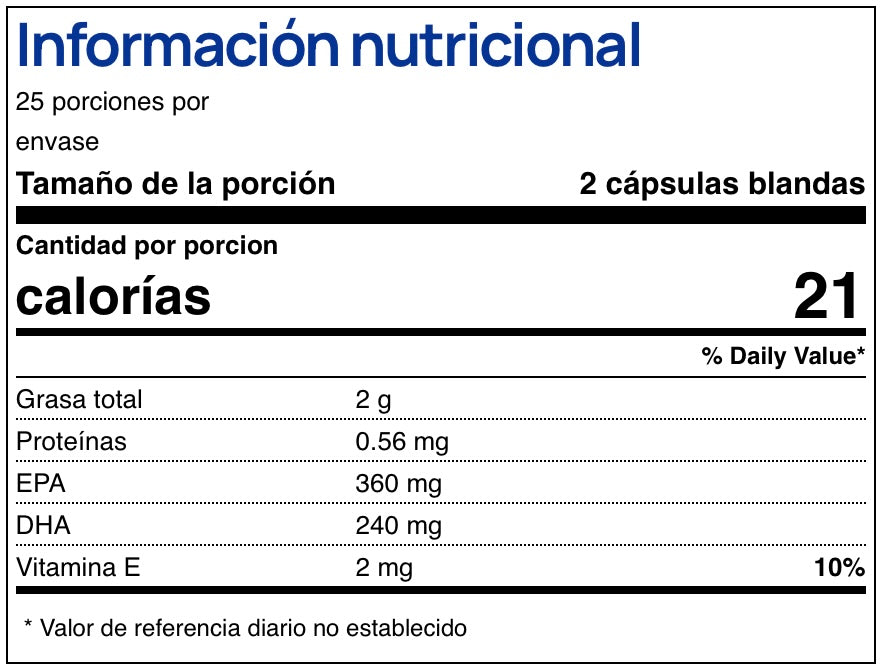 Omega 3 + Vitamina E