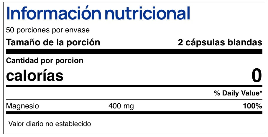 Super Magnesium 400 mg