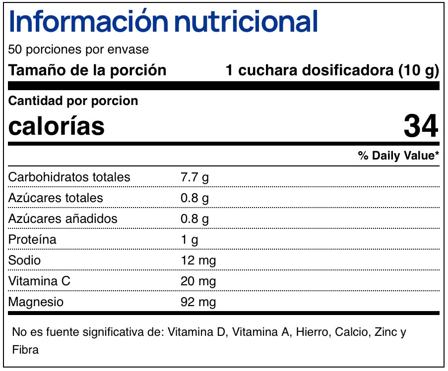 Vita vida powder Food