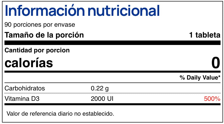 Vitamina D3 2000 UI