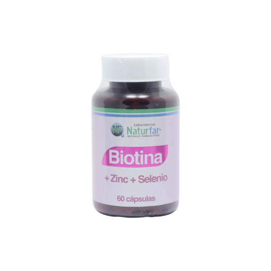 Biotina + Zinc + Selenio