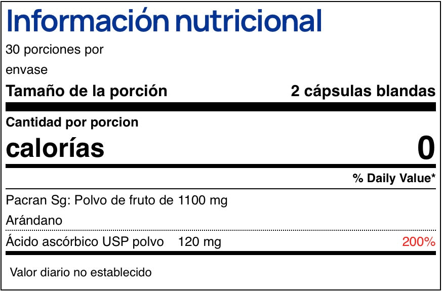 Utis Cranberry 1100 mg